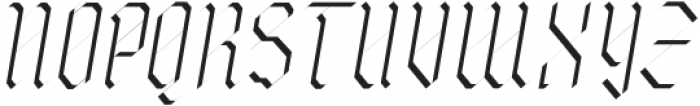 Scimitar-Sharp Italic otf (400) Font UPPERCASE