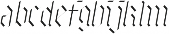 Scimitar-Sharp Italic otf (400) Font LOWERCASE