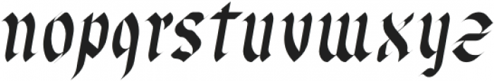 Scimitar-Soft Bold Italic otf (700) Font LOWERCASE
