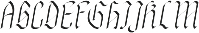 Scimitar-Soft Italic otf (400) Font UPPERCASE