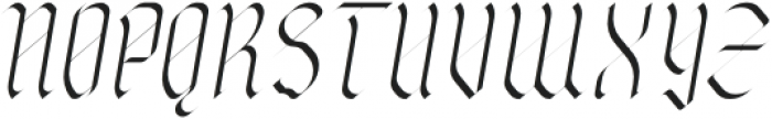 Scimitar-Soft Italic otf (400) Font UPPERCASE