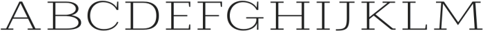 Scolver Extra Light Expanded otf (200) Font UPPERCASE