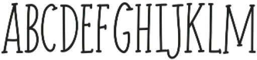 Scoops Mono Serif otf (400) Font LOWERCASE