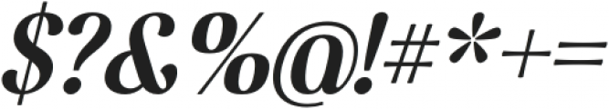 Scootchy Medium Italic otf (500) Font OTHER CHARS
