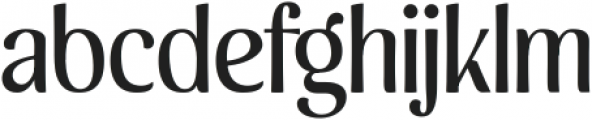 Scootchy Variable Regular ttf (400) Font LOWERCASE