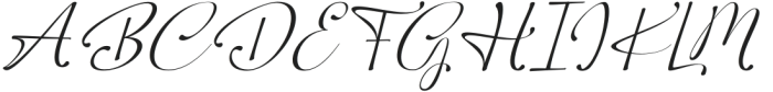 Scootline Signature Italic otf (400) Font UPPERCASE