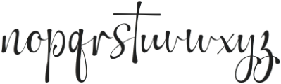 Scootline Signature Regular otf (400) Font LOWERCASE