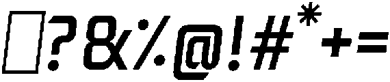 Scor Italic ttf (400) Font OTHER CHARS