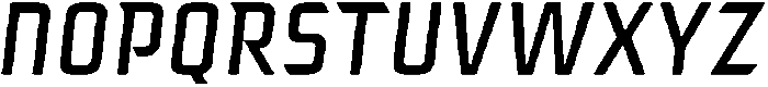 Scor Italic ttf (400) Font UPPERCASE