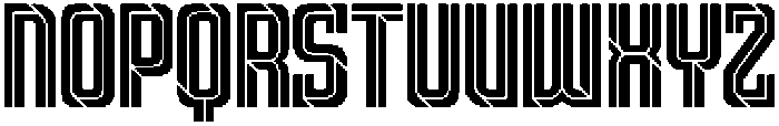 Scorex Regular otf (400) Font UPPERCASE