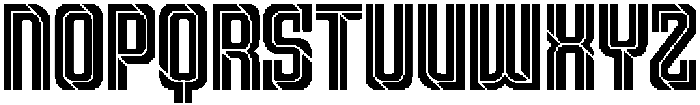 Scorex Regular otf (400) Font LOWERCASE