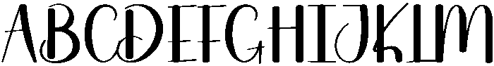Scottish Regular otf (400) Font UPPERCASE