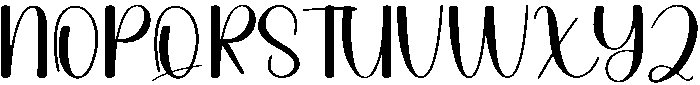 Scottish Regular otf (400) Font UPPERCASE