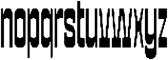 Scovend Regular otf (400) Font LOWERCASE