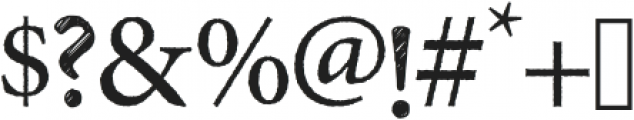 Scrabbly_font Regular ttf (400) Font OTHER CHARS