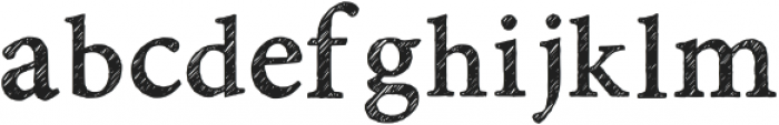 Scrabbly_font Regular ttf (400) Font LOWERCASE