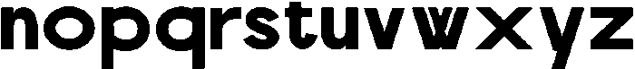 Scramble Black otf (900) Font LOWERCASE