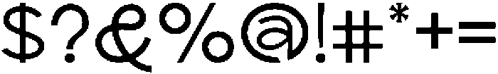 Scramble Light otf (300) Font OTHER CHARS