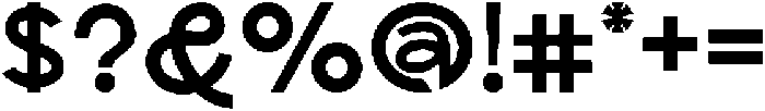 Scramble Medium otf (500) Font OTHER CHARS