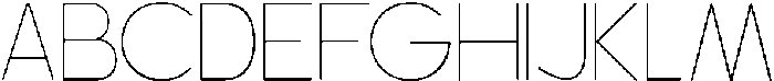 Scramble Thin otf (100) Font UPPERCASE