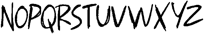 Scratchy-Regular otf (400) Font UPPERCASE