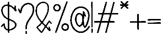 Scrawlcore otf (400) Font OTHER CHARS