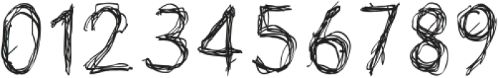Scrawlpunk Alternates 7 Regular ttf (400) Font OTHER CHARS