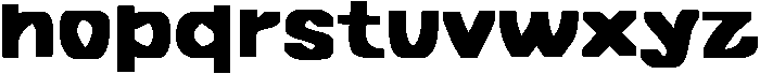 Screo Human Regular otf (400) Font LOWERCASE