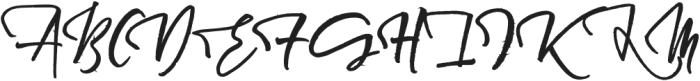 Scribble Handwriting Regular otf (400) Font UPPERCASE