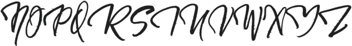 Scribble Handwriting Regular otf (400) Font UPPERCASE