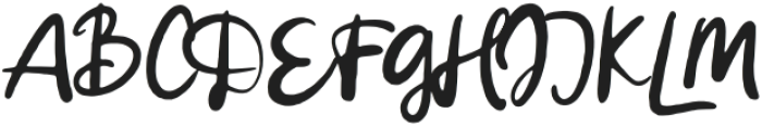 Scribble Mood Alt Regular otf (400) Font UPPERCASE