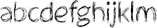 Scribble Regular otf (400) FONT