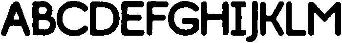 Scribble Regular otf (400) Font UPPERCASE