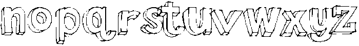 Scribble Smiles Medium otf (500) Font LOWERCASE