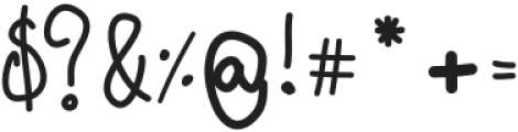 Scribble Sprinkles Medium otf (500) Font OTHER CHARS