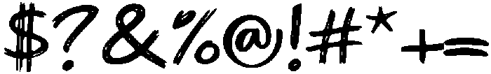 ScribbleChaos otf (400) Font OTHER CHARS