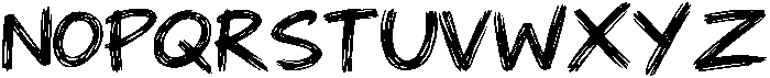 ScribbleChaos otf (400) Font UPPERCASE
