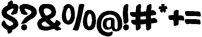 ScribblePop-Regular otf (400) Font OTHER CHARS
