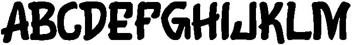 ScribblePop-Regular otf (400) Font UPPERCASE
