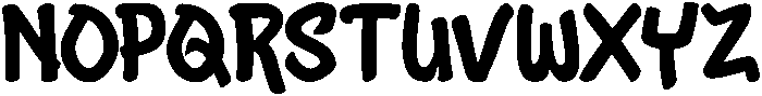 ScribblePop-Regular otf (400) Font UPPERCASE