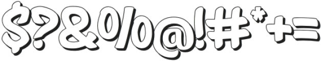 ScribblePop-Shadow otf (400) Font OTHER CHARS