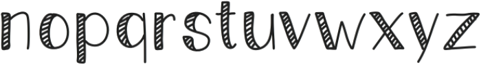 Scribbly Fluff Medium otf (500) Font LOWERCASE