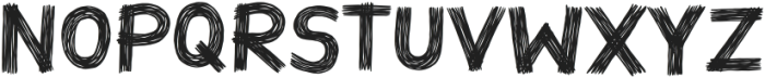 Scribby Words otf (400) Font UPPERCASE
