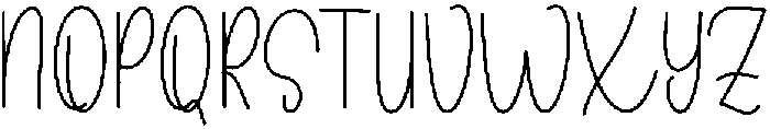 Script Autography Regular otf (400) Font UPPERCASE