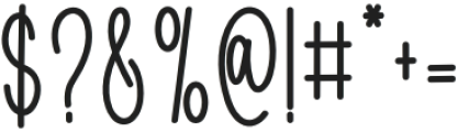 Script Wonderful Regular otf (400) Font OTHER CHARS