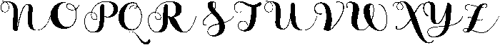 Script otf (400) Font UPPERCASE