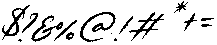 Script otf (400) Font OTHER CHARS