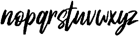 Script otf (400) Font LOWERCASE