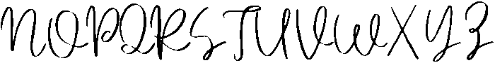 Script ttf (400) Font UPPERCASE