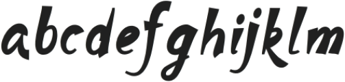 ScriptElegant-Style otf (400) Font LOWERCASE